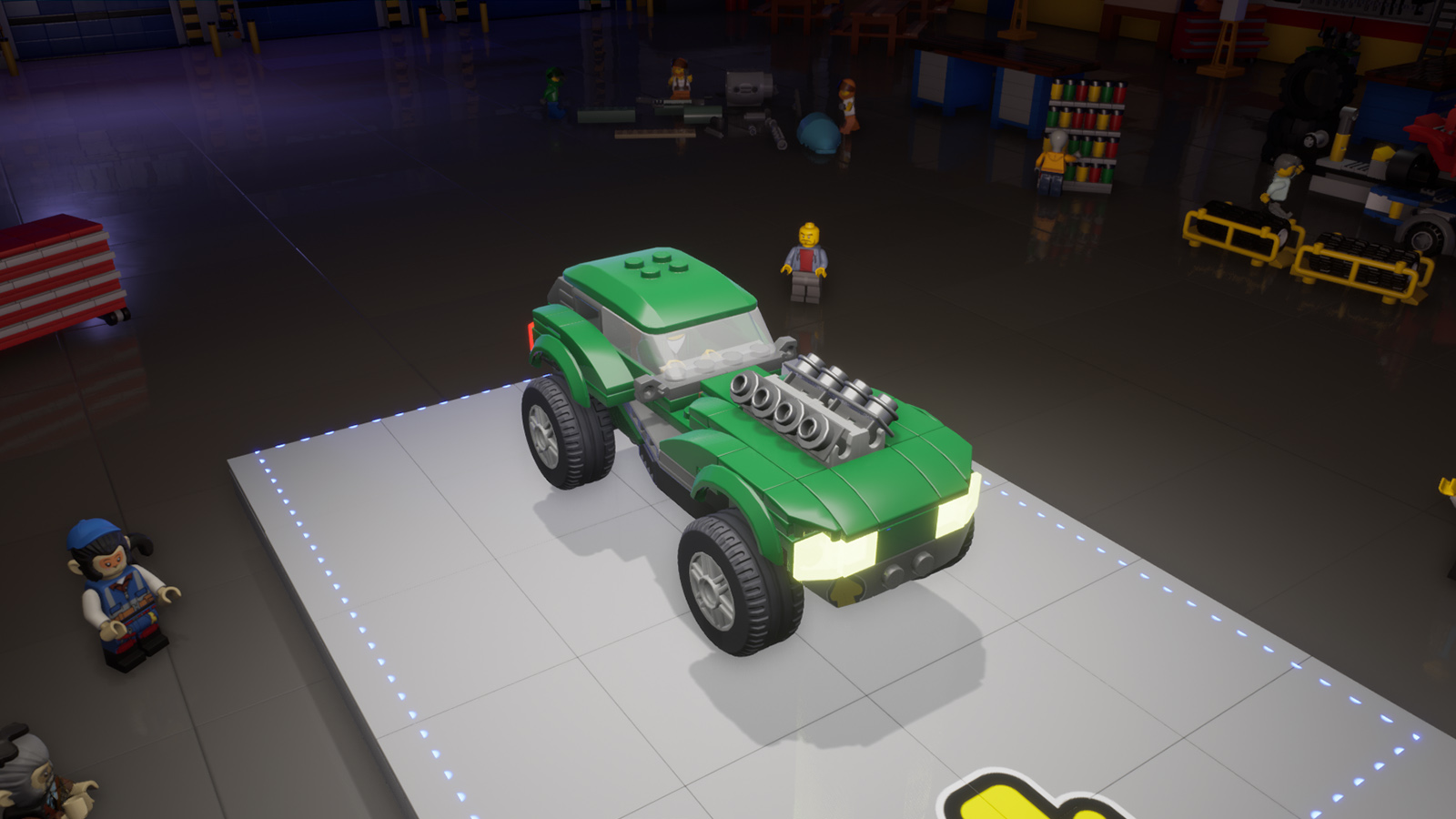 lego bil biler racerbil 2k drive klods klodser leg fartøj fartøjer monster truck sportsvogn speedbåd båd