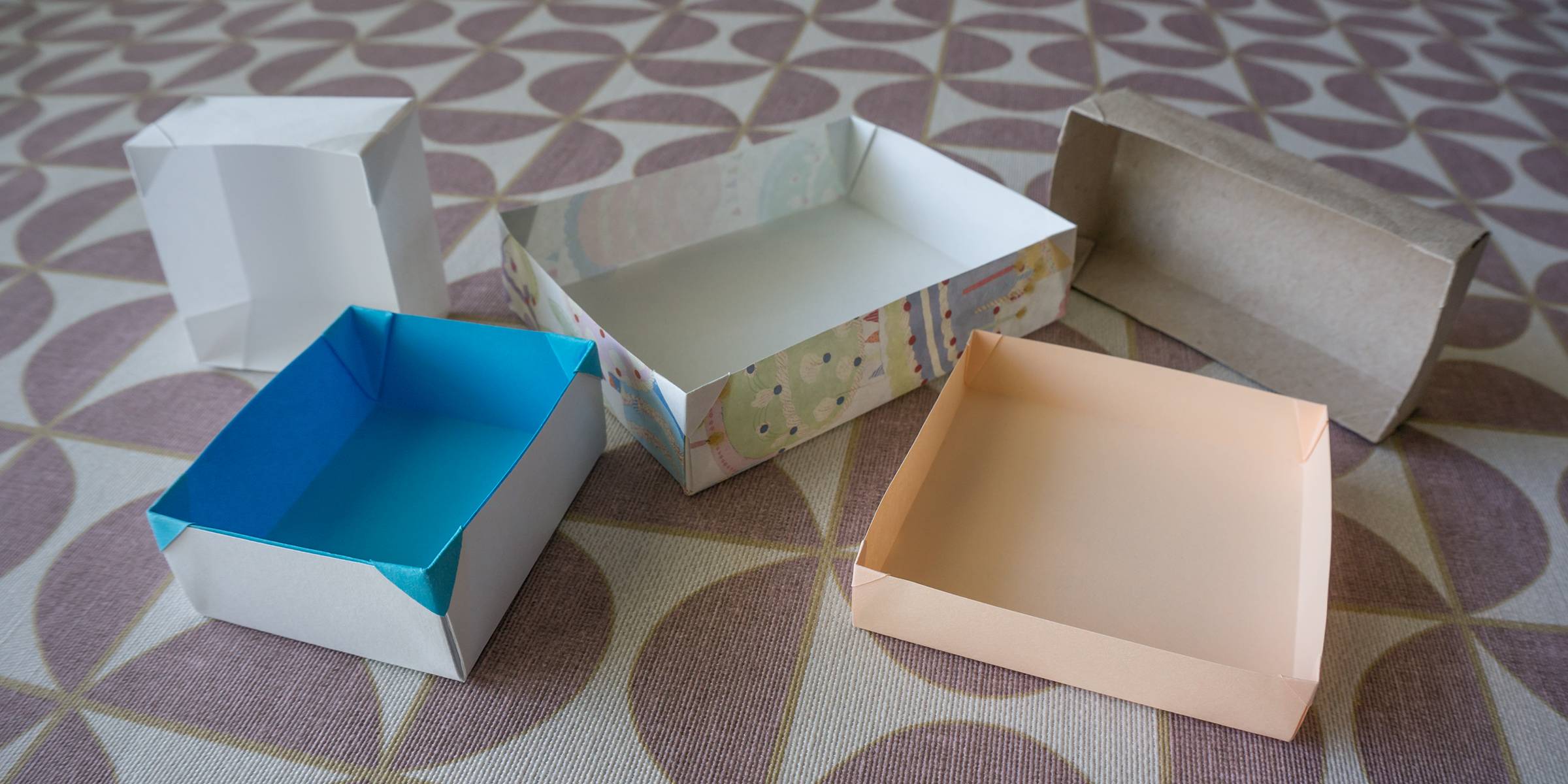 hjørne fold hjørnefold kasse papir æske bakke papiræske papirbakke origami