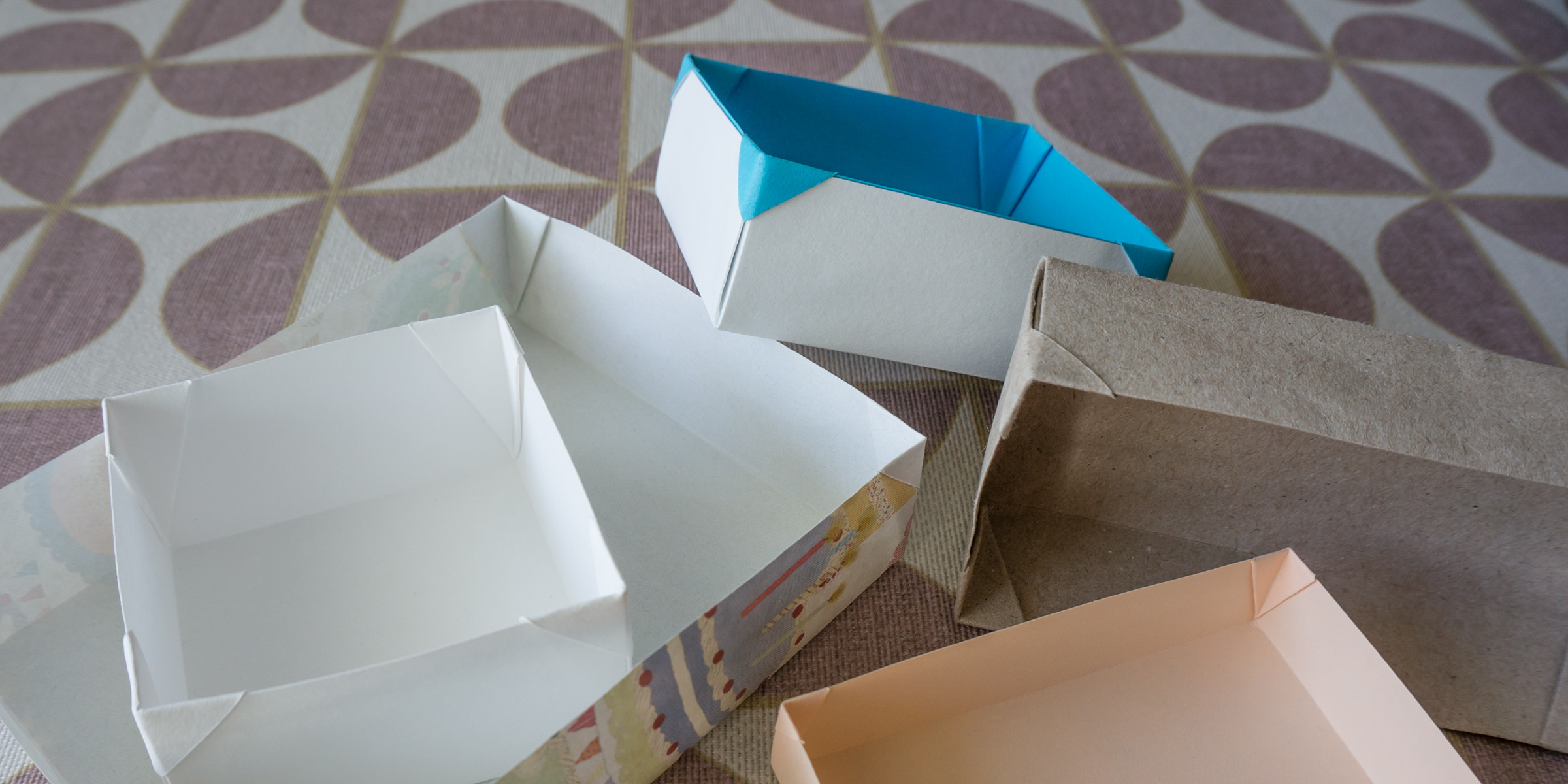 hjørne fold hjørnefold kasse papir æske bakke papiræske papirbakke origami